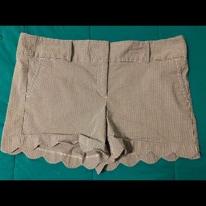 Ann Taylor Striped Shorts Size 16